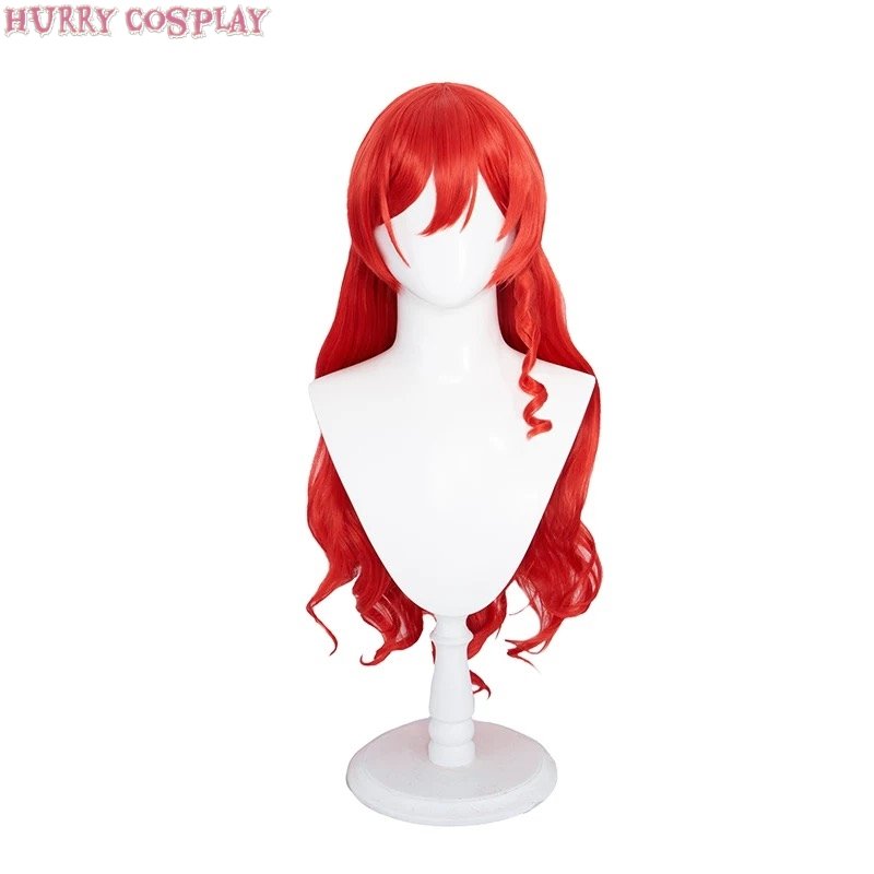 Game Cosplay,Honkai: Star Rail,Wigs,Honkai Star Rail Himeko Cosplay Costume - Wig